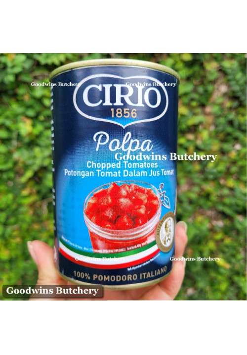 Sauce tomato CIRIO Italy POLPA chopped tomatoes 400g